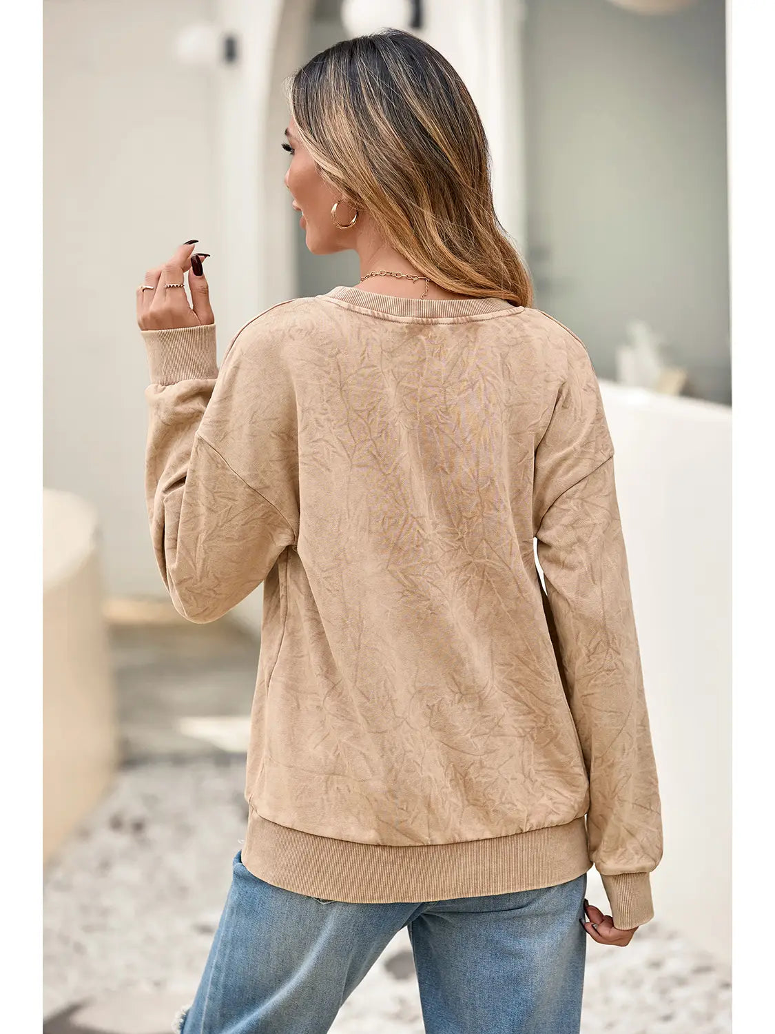 Saved by Grace Mineral Wash Sweatshirt