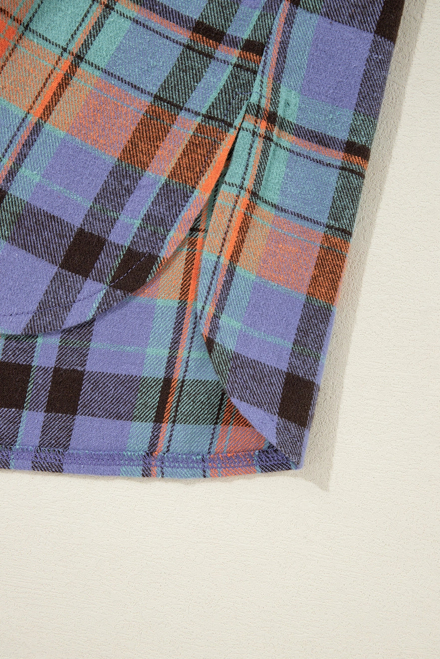 Plaid Print Loose Vintage Flannel
