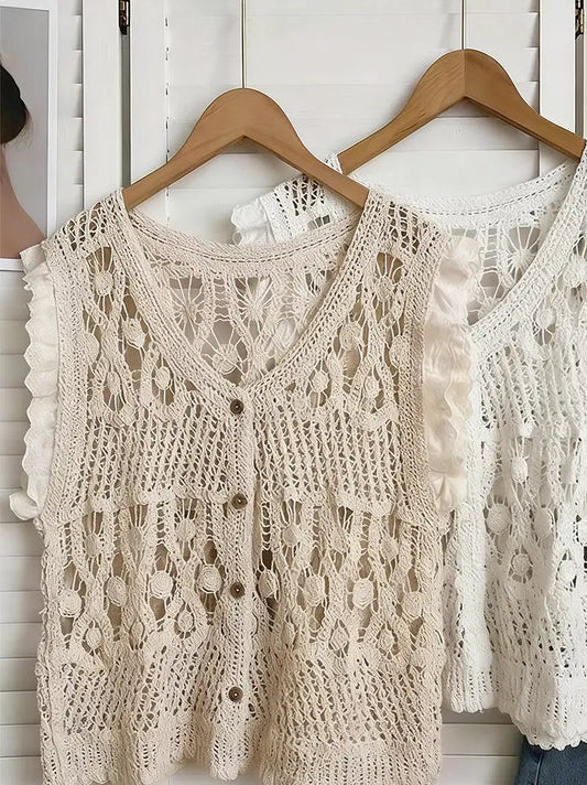 Meadow Lace Crochet Top
